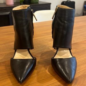 Banana Republic black heels / booties